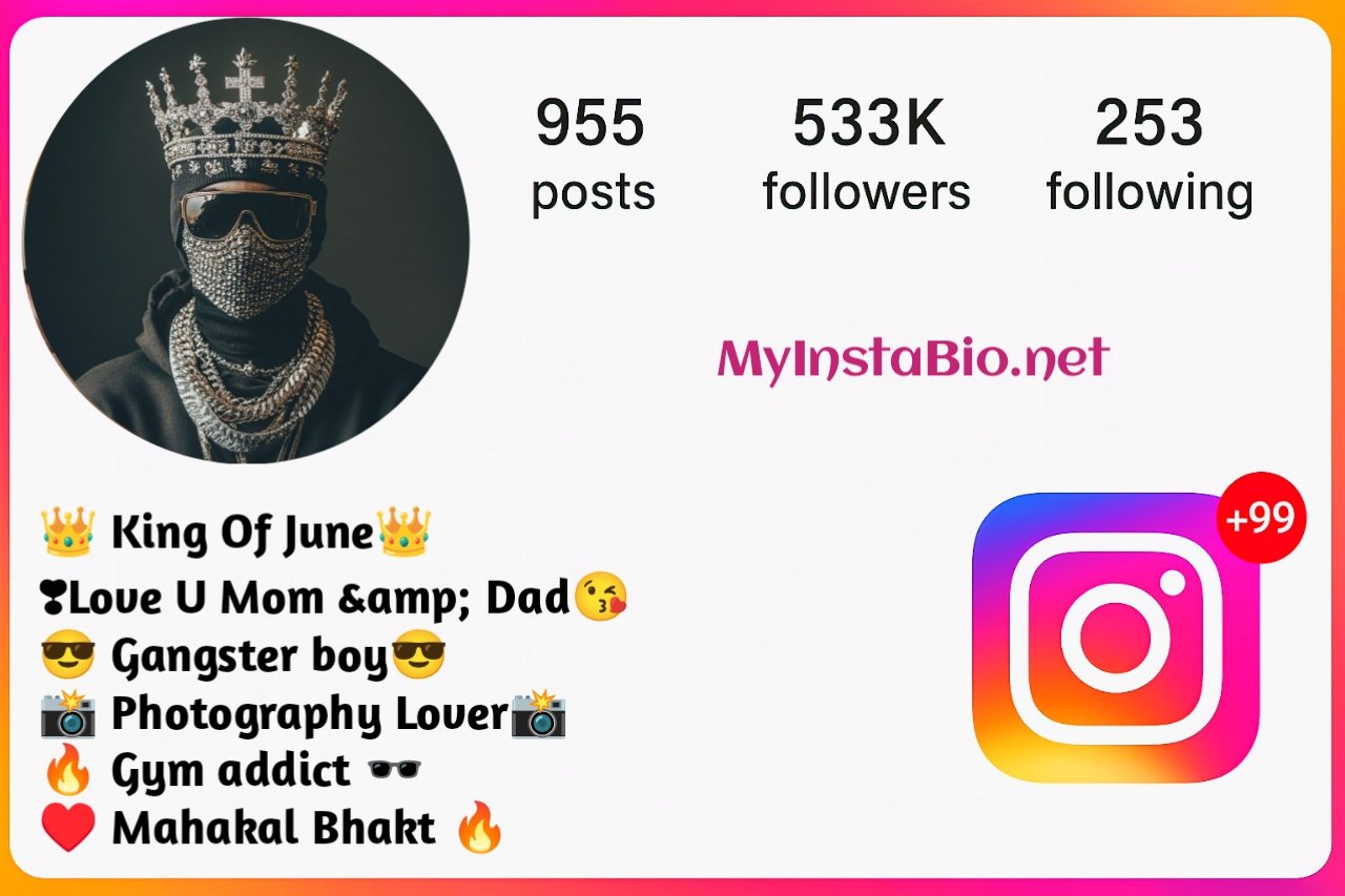 Gangster Bio For Instagram Copy And Paste