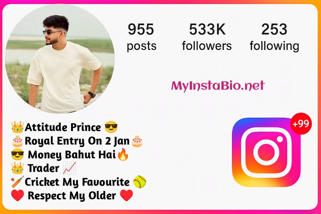Instagram Bio For Boys Simple
